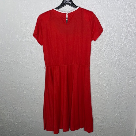 Vintage 90’s Studio 36 Color Block Midi Dress - Picture 3 of 4